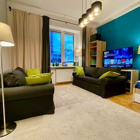 Apartamento Super Square Metro X2 Fast Wifi 55'Tv Netflix Hbo Appletv+ Amazontv Varsovia Exterior foto