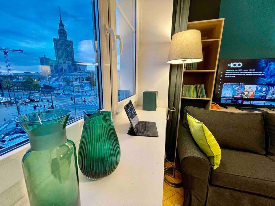 Apartamento Super Square Metro X2 Fast Wifi 55'Tv Netflix Hbo Appletv+ Amazontv Varsovia Exterior foto