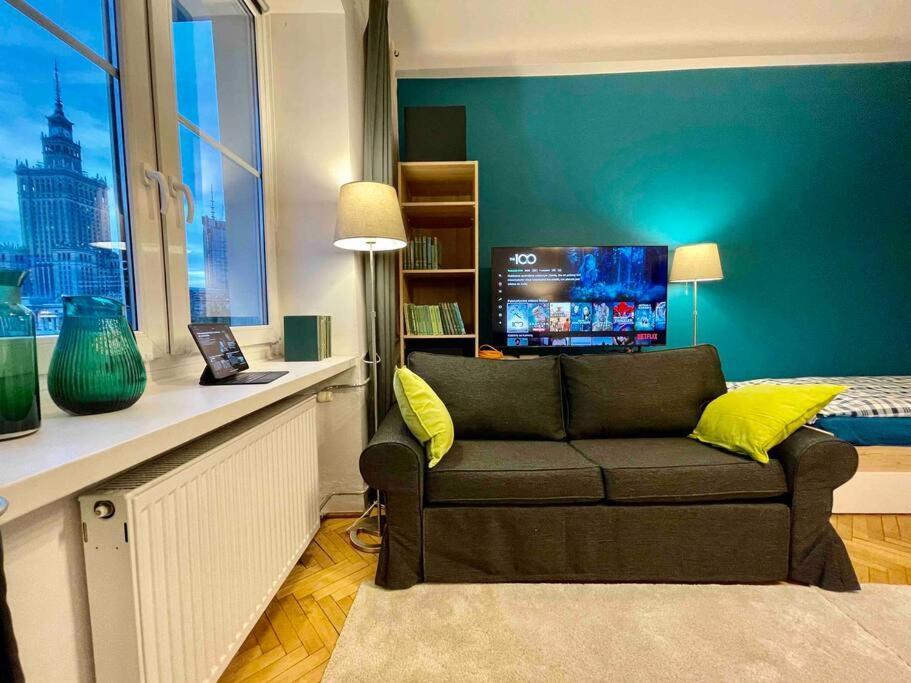 Apartamento Super Square Metro X2 Fast Wifi 55'Tv Netflix Hbo Appletv+ Amazontv Varsovia Exterior foto